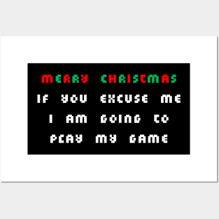 Merry Christmas. If you excuse me, I am going to play my game Posters and Art